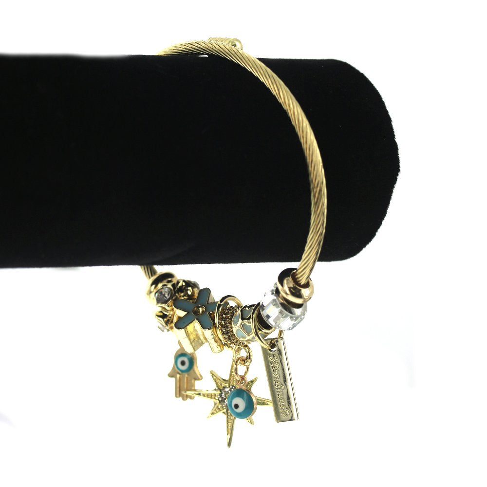 Pulsera Charm Evil Eye BRS 1299