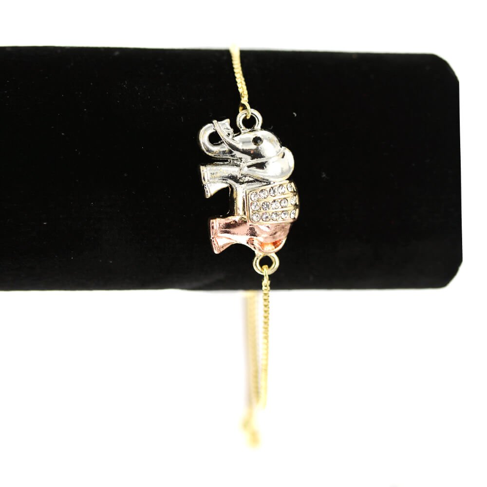 Pulsera Elefante Ajustable BRS 1306 W