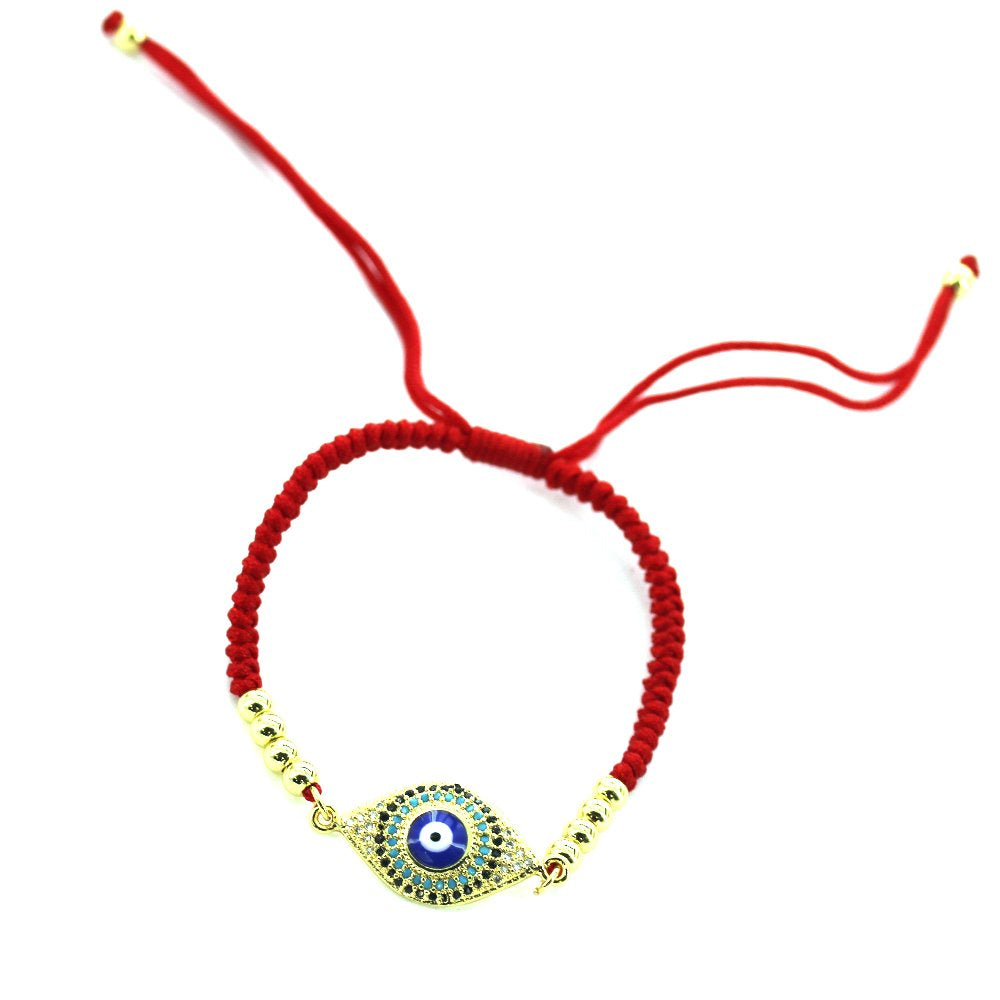 Evil Eye Thread Bracelet BRS 1367 R