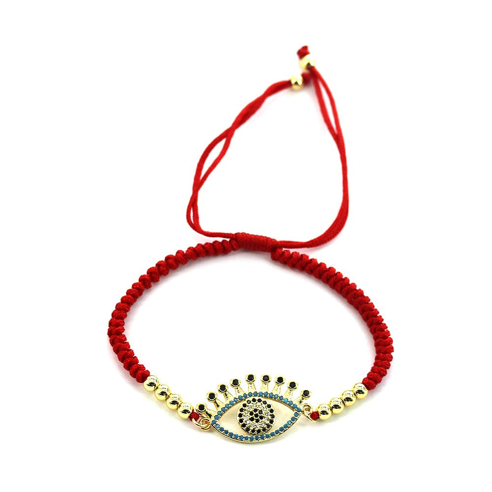 Evil Eye Thread Bracelet BRS 1378 R