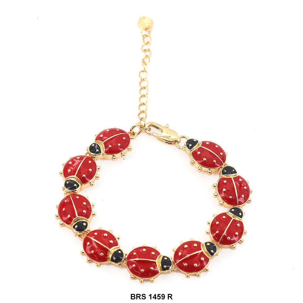 Pulsera Lady Bug Esmalte BRS 1459 R