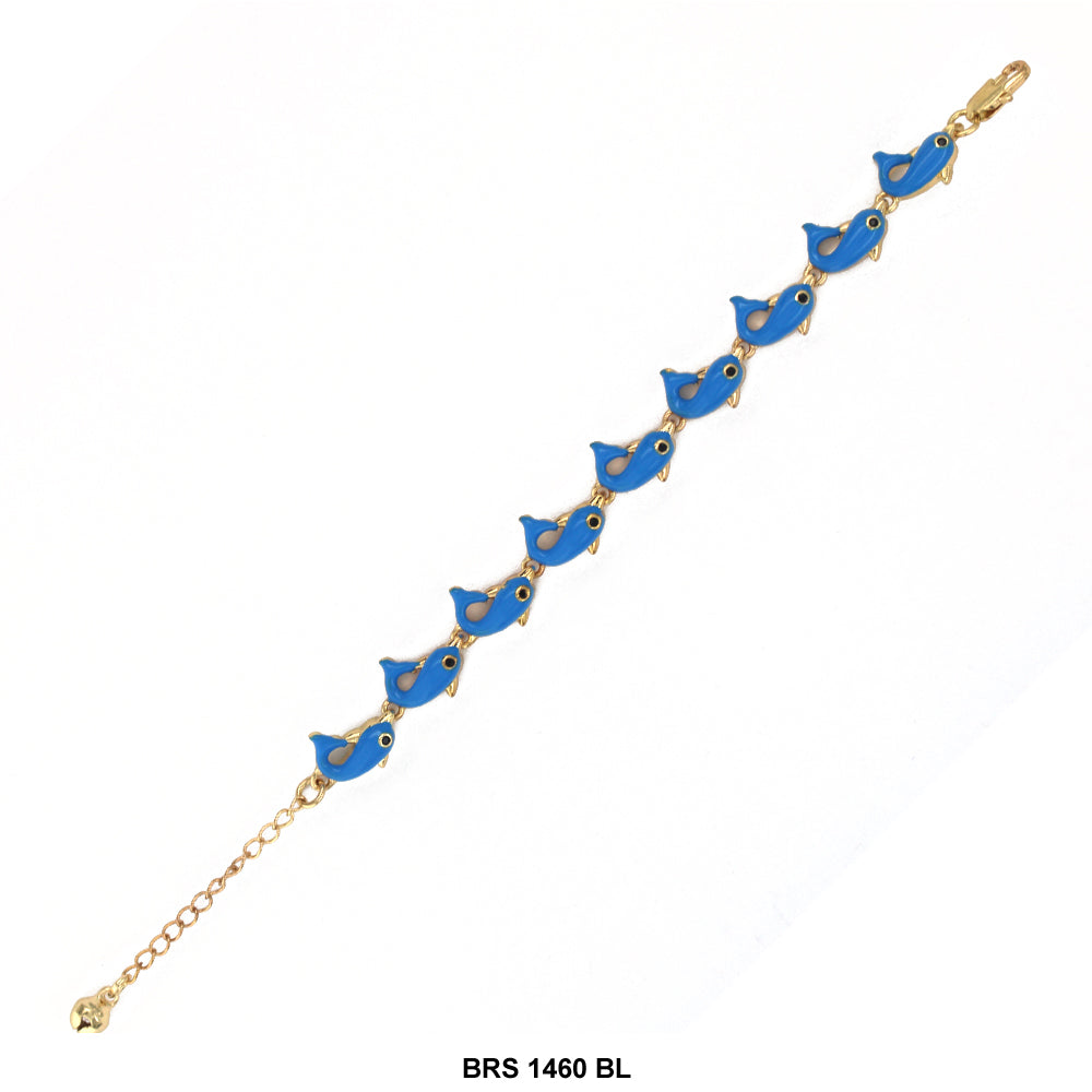 Dolphin Enamel Bracelet BRS 1460 BL