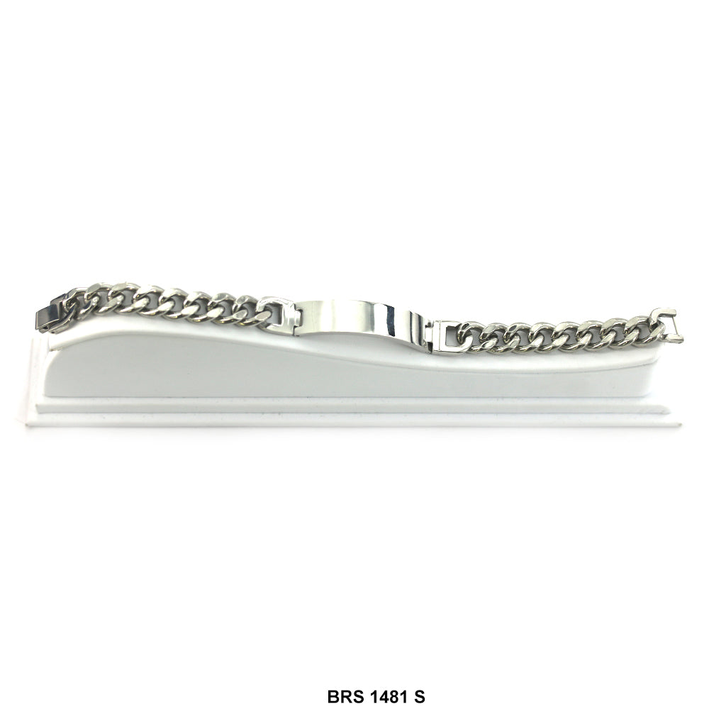 Stainless Steel ID Bracelet BRS 1481 S