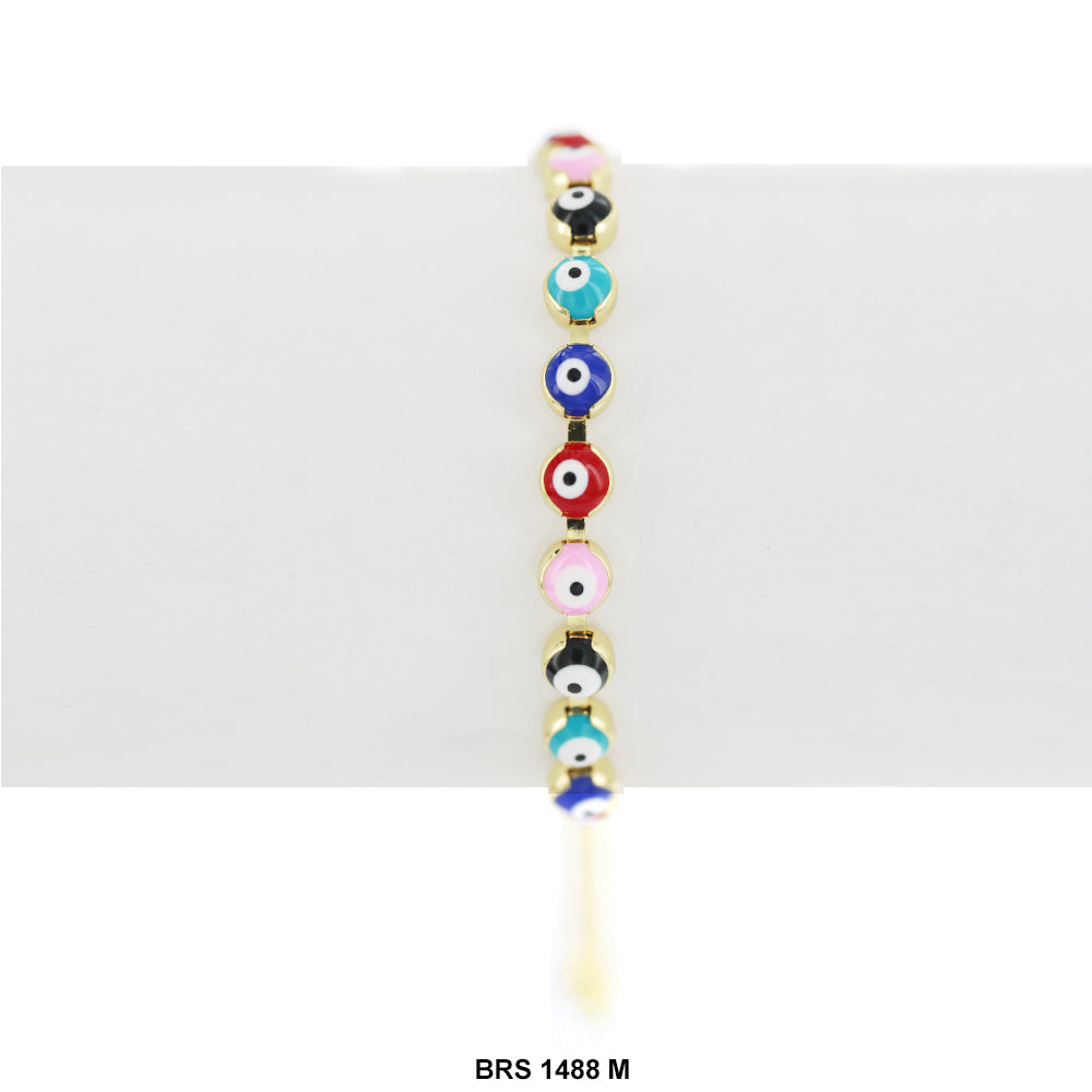 Evil Eye Adjustable Bracelet BRS 1488 M