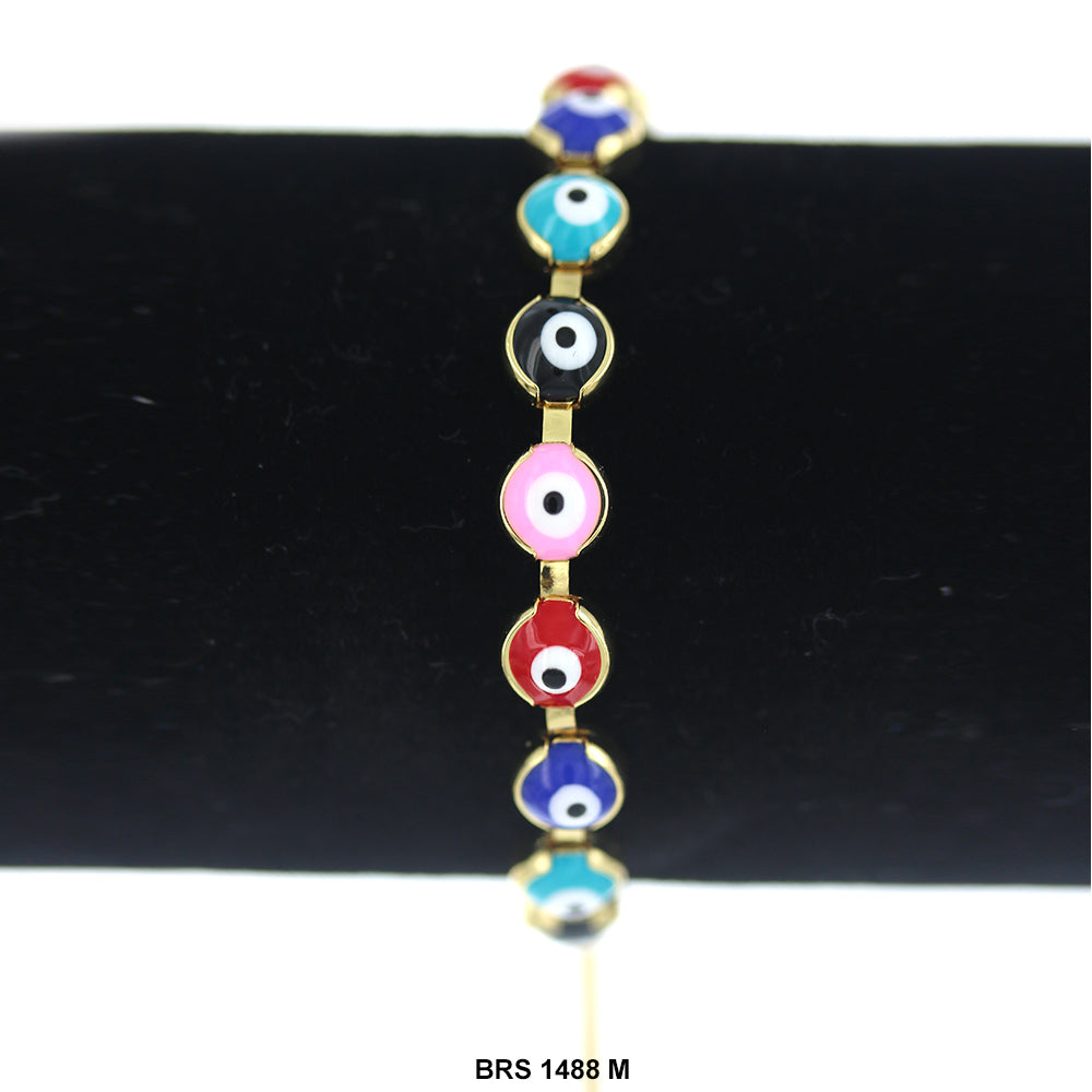 Evil Eye Adjustable Bracelet BRS 1488 M