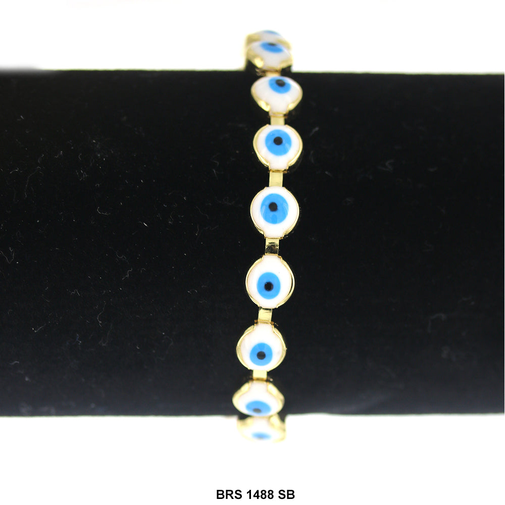 Pulsera Ajustable Mal de Ojo BRS 1488 SB