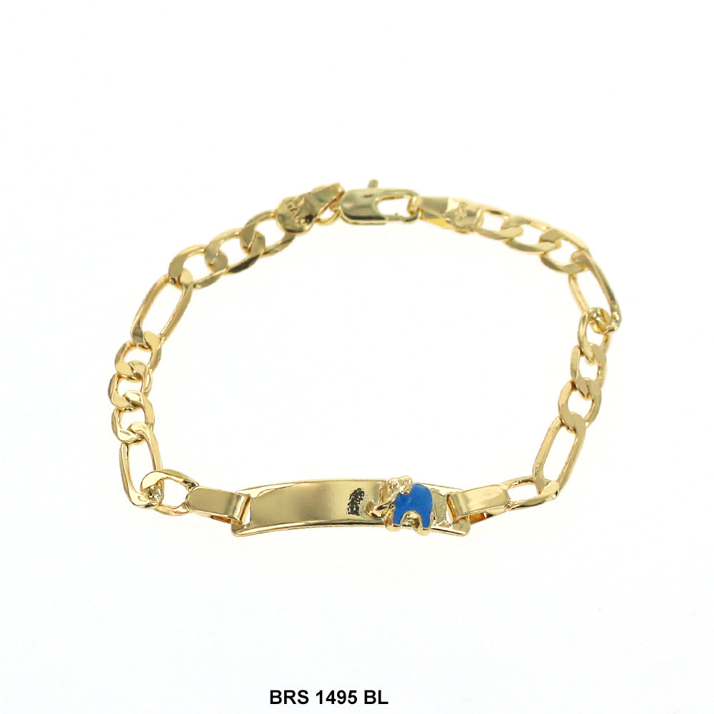 Kids ID Figaro Bracelet BRS 1495 BL