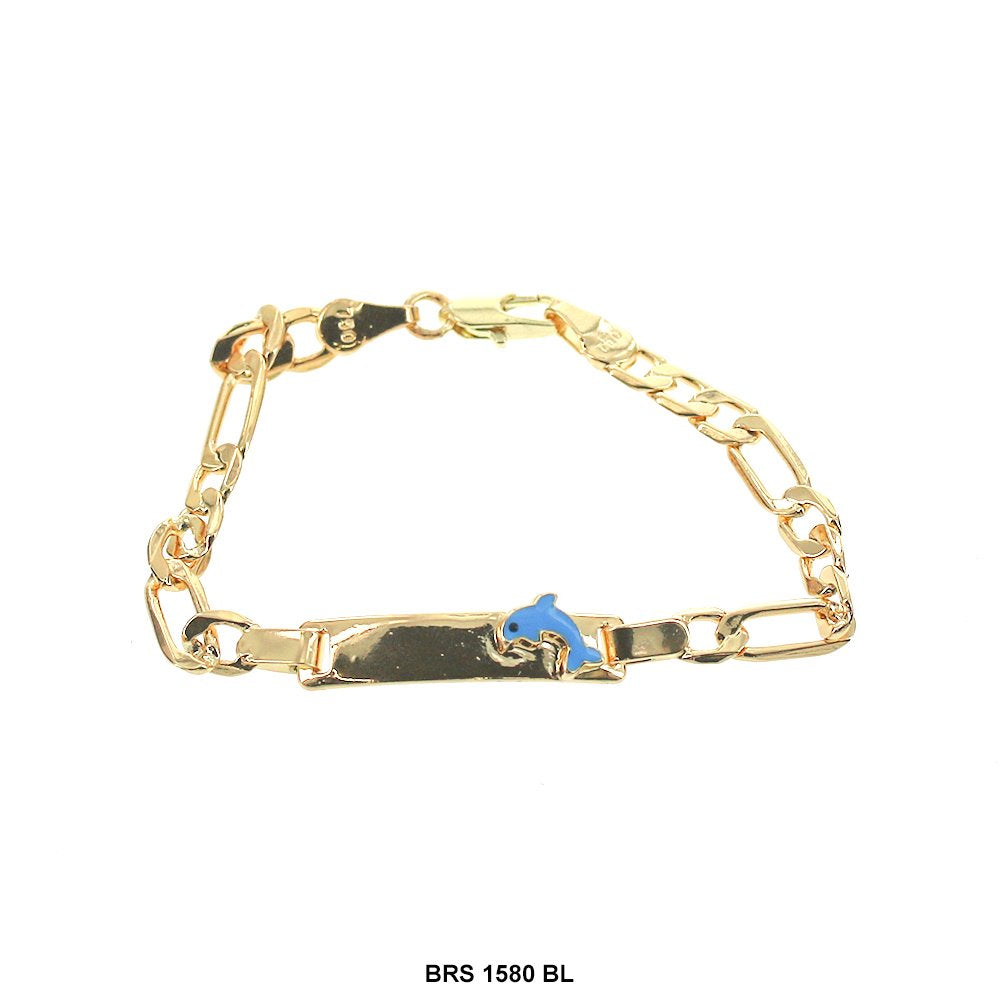 Dolphin Kids ID Bracelet BRS 1580 BL