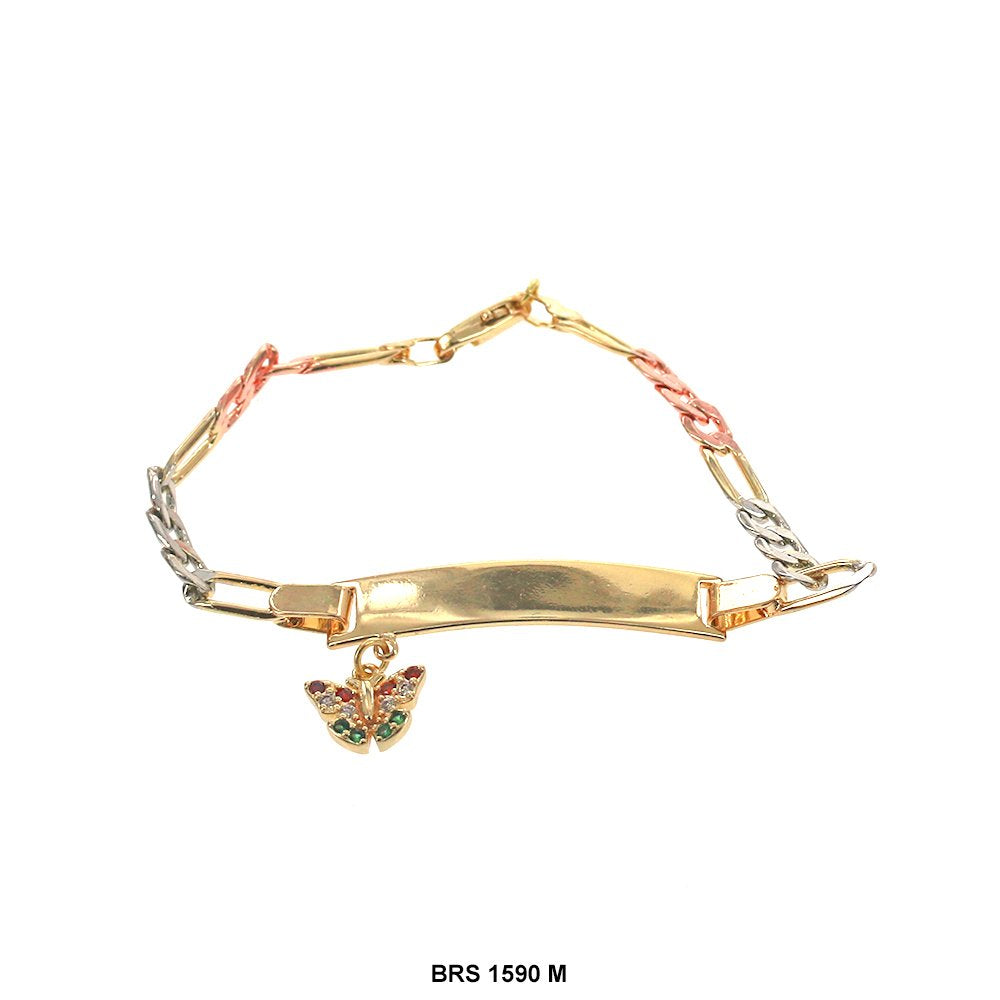 Butterfly Charmed ID Bracelet BRS 1590 M