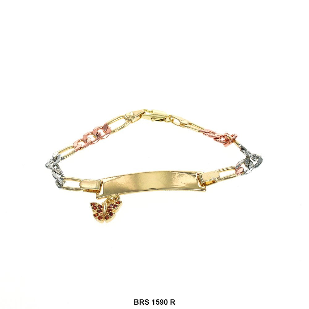 Butterfly Charmed ID Bracelet BRS 1590 R