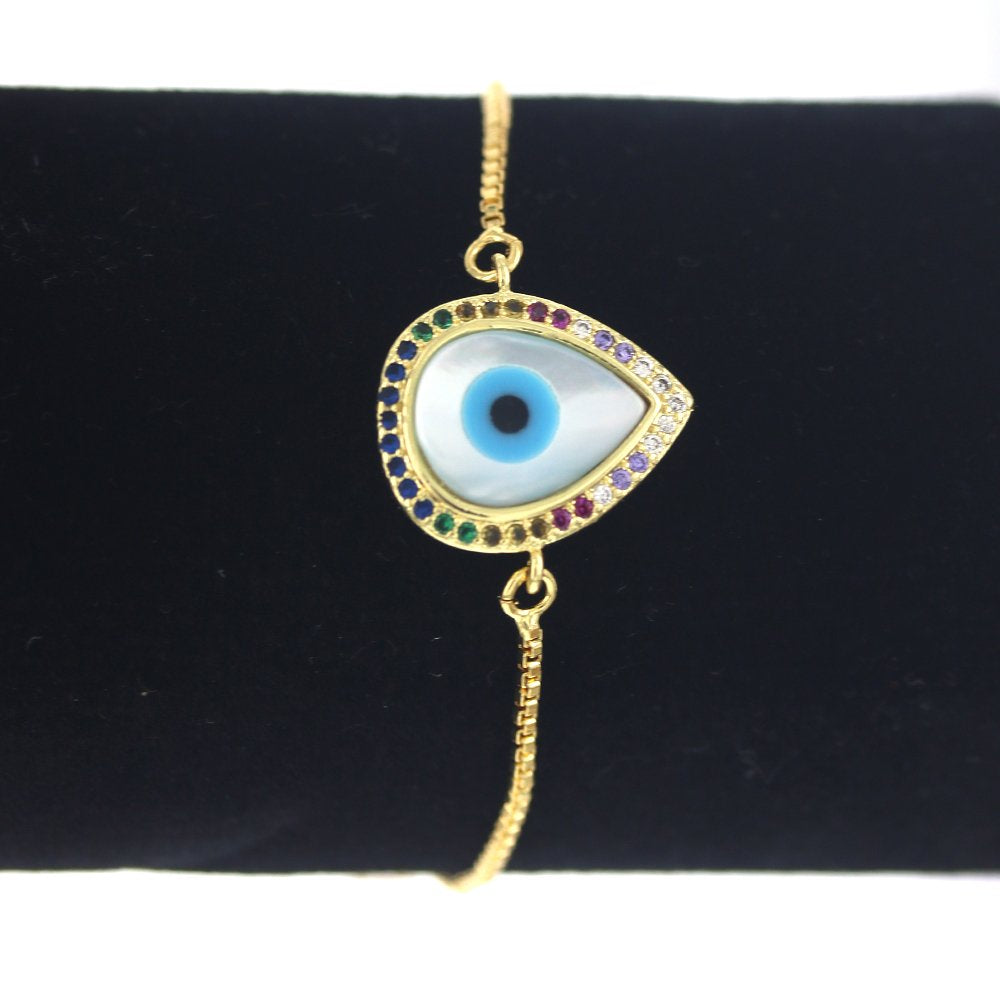 Pulsera Ajustable Mal de Ojo BRS 1693