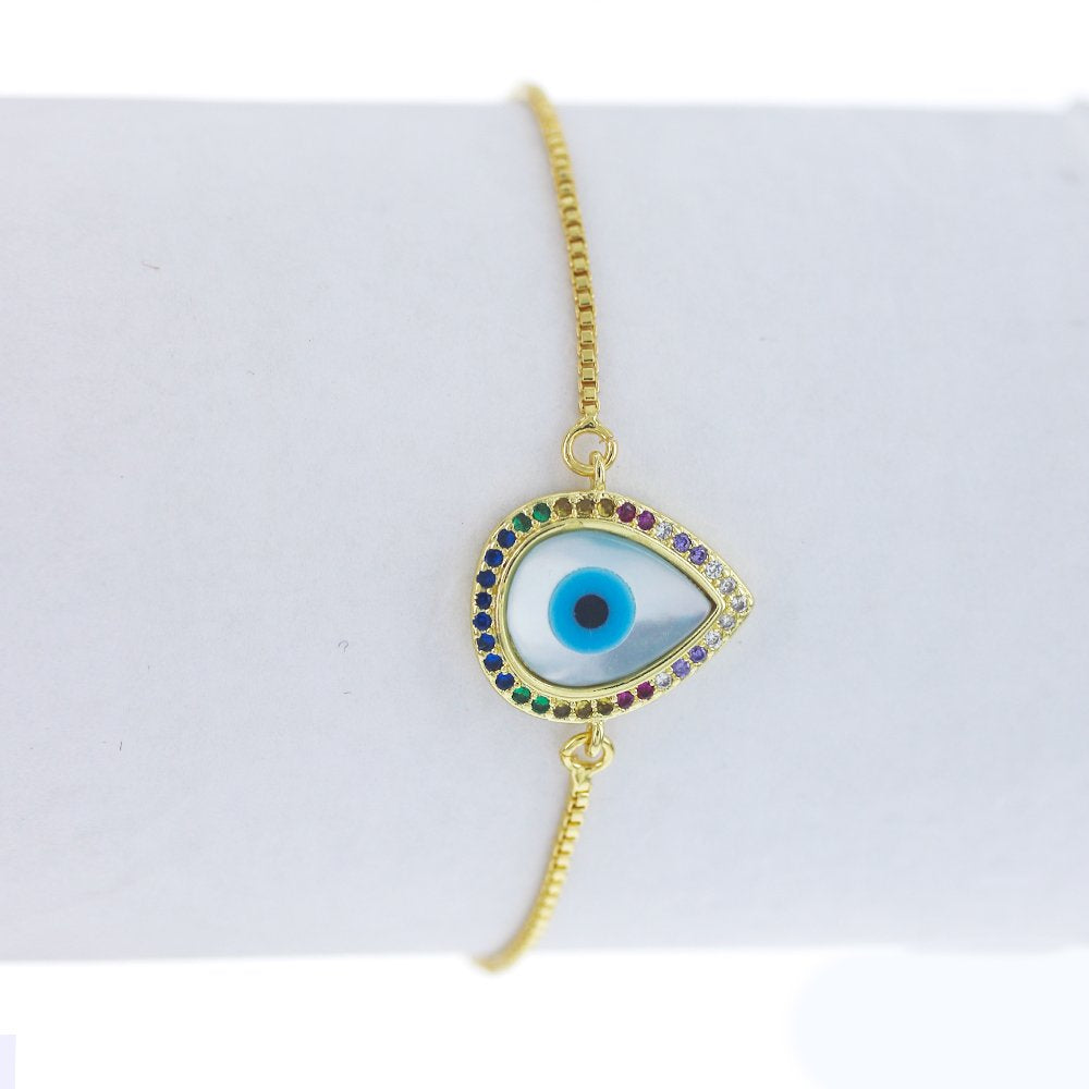 Pulsera Ajustable Mal de Ojo BRS 1693