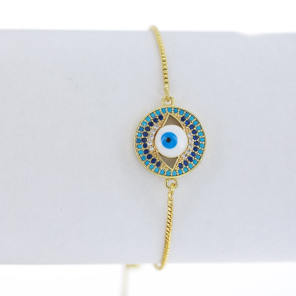 Pulsera Ajustable Mal de Ojo BRS 1704