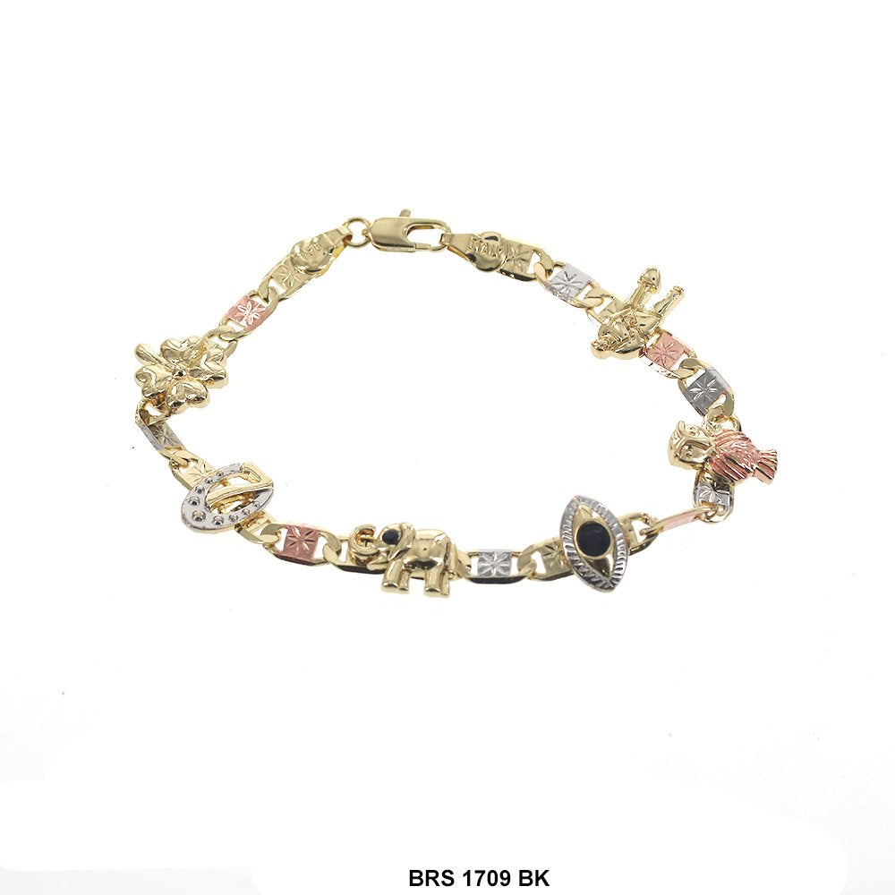 Pulsera de la suerte BRS 1709 BK