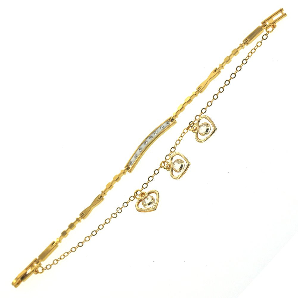 Pulsera Doble Cadena BRS 1710