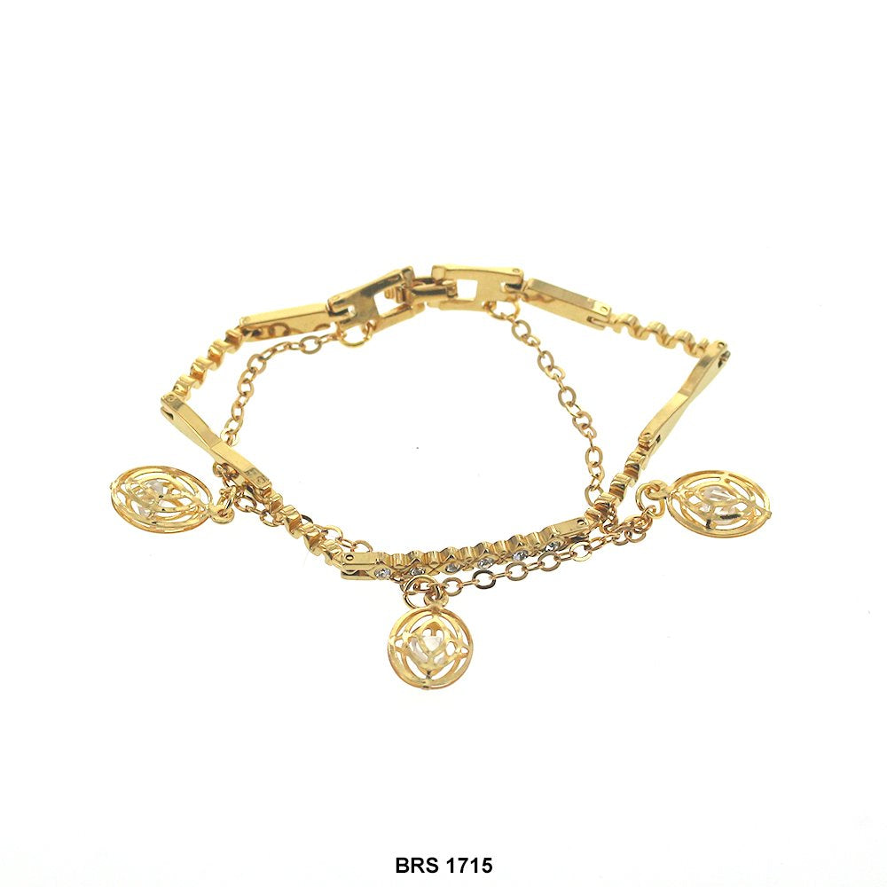 Pulsera Doble Cadena BRS 1715