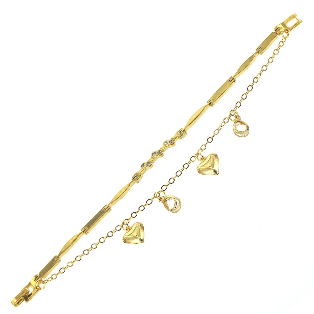 Pulsera Doble Cadena BRS 1716