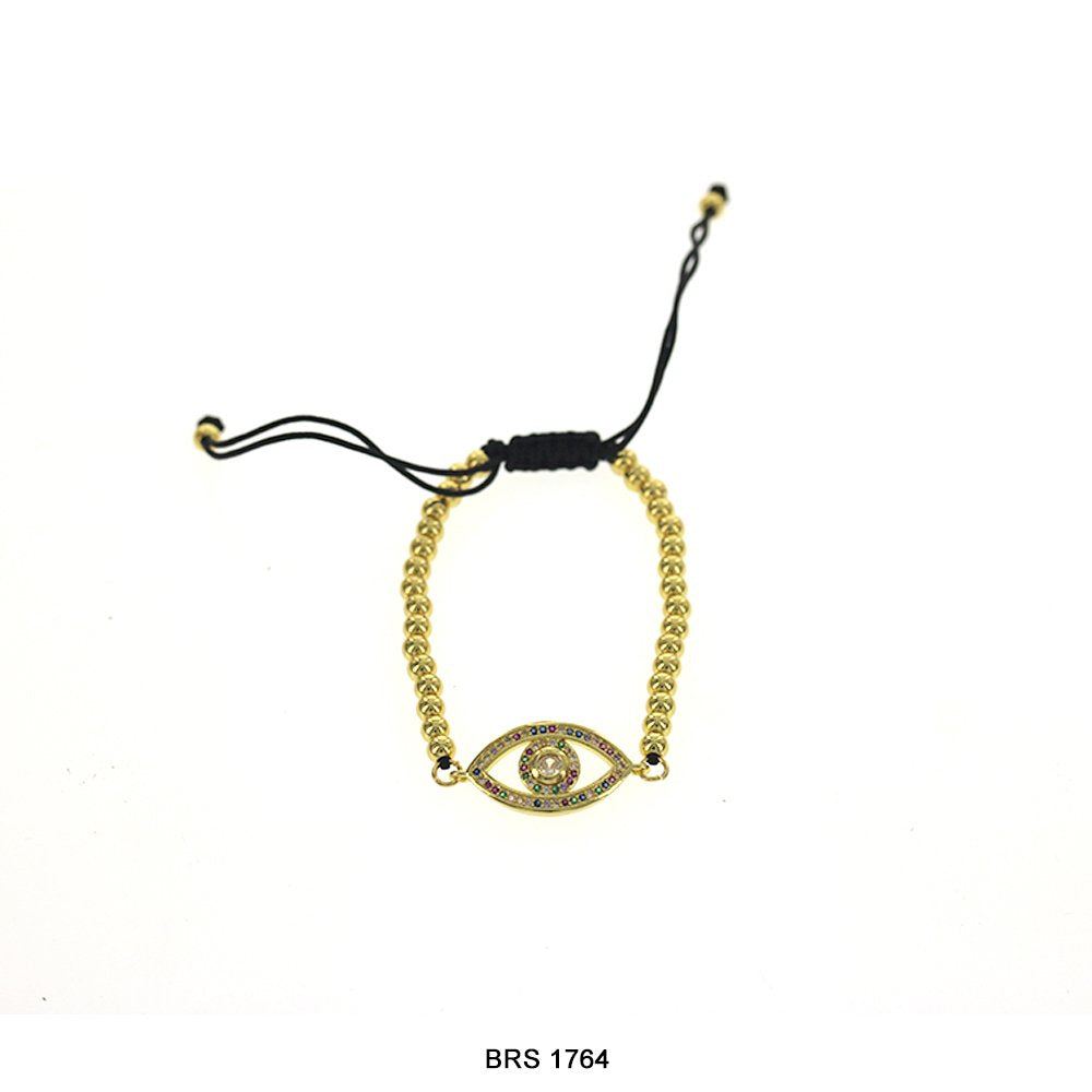 Evil Eye Beads And Threads Bracelet BRS 1764