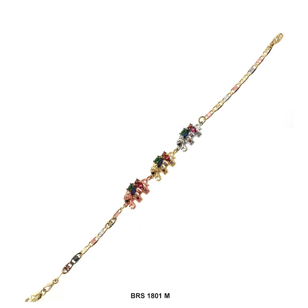 Pulsera Elefante Tricolor BRS 1801 M