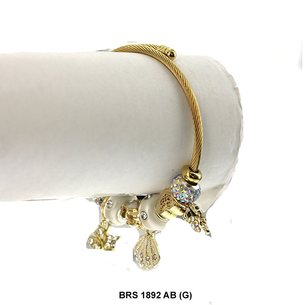 Dijes colgantes Pulsera que se puede abrir BRS 1892 G AB