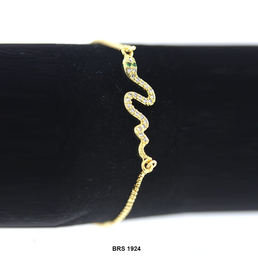 Pulsera Ajustable Serpiente BRS 1924 W