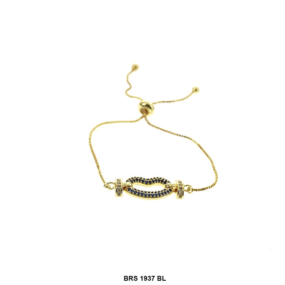 Lips Adjustable Bracelet BRS 1937 BL