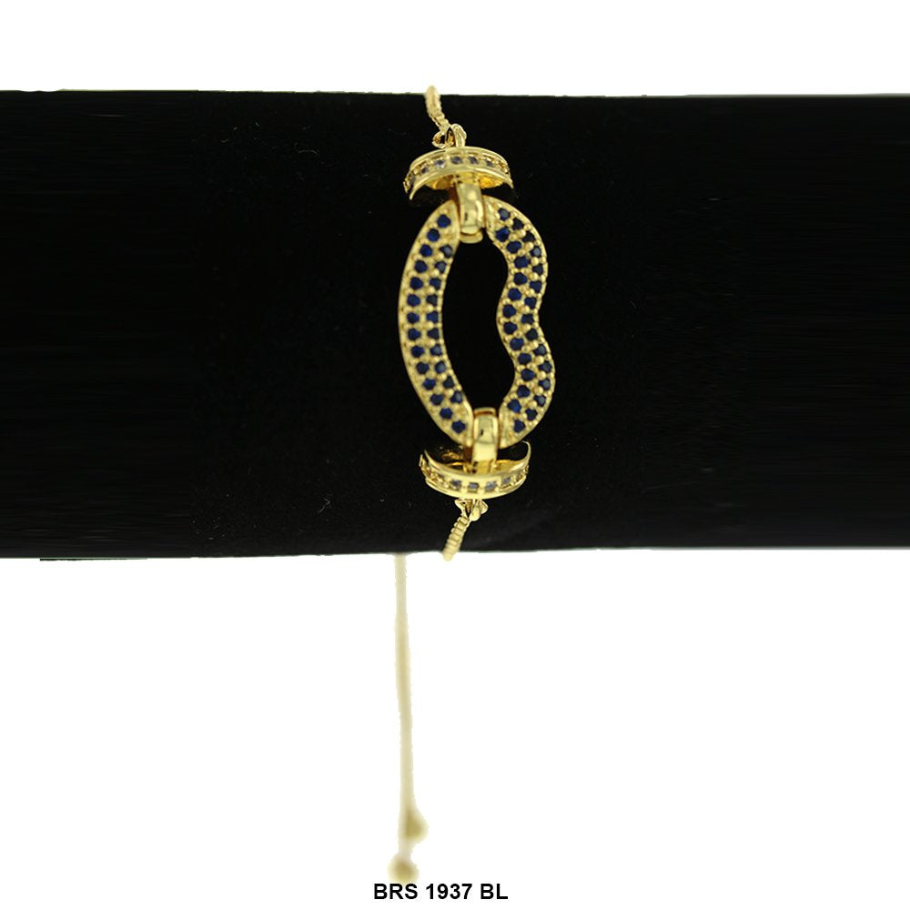 Lips Adjustable Bracelet BRS 1937 BL