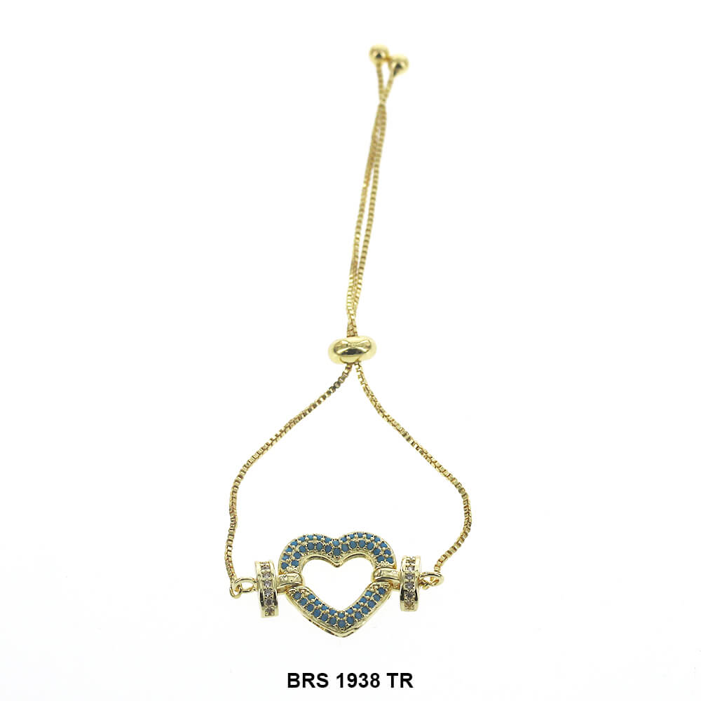 Heart Adjustable Bracelet BRS 1938 TR