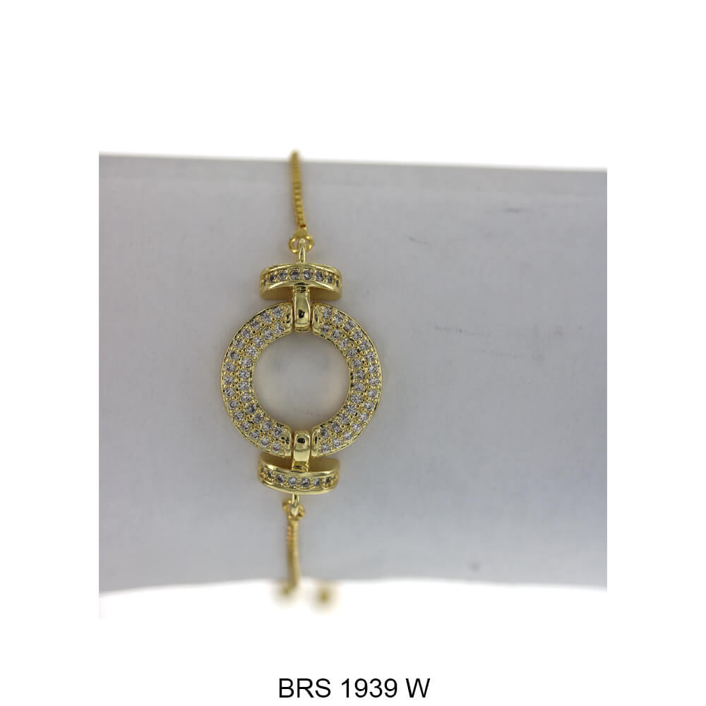 Round Adjustable Bracelet BRS 1939 W