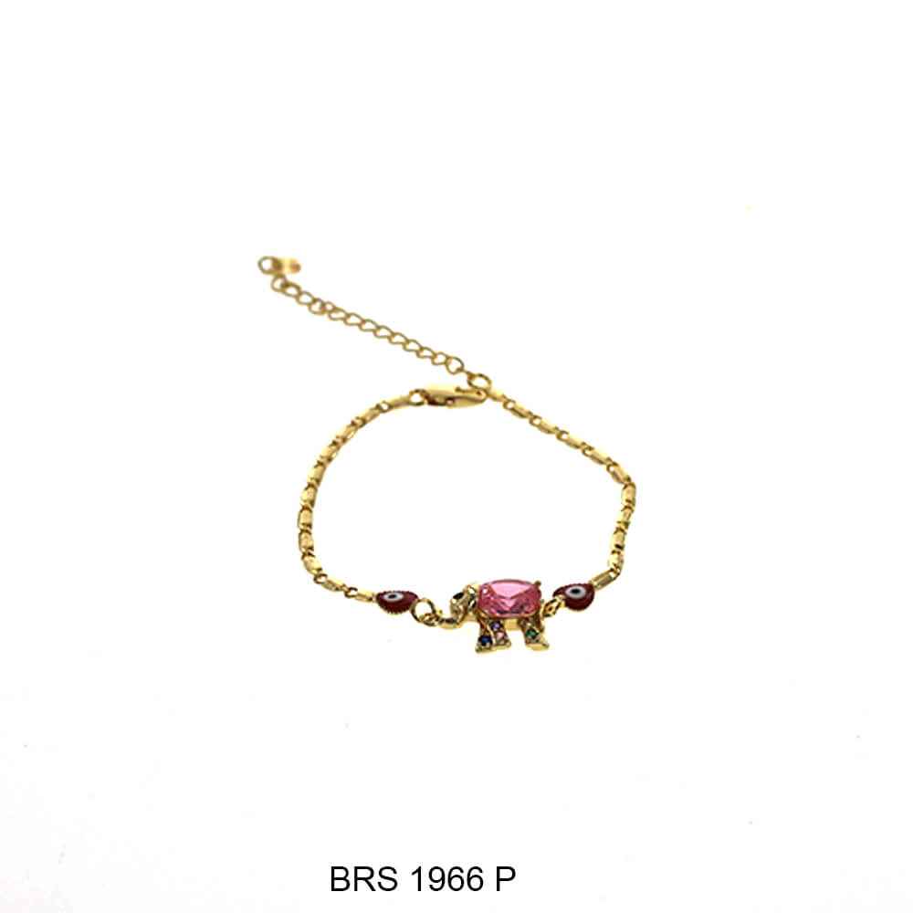 Elephant With Evil Eye Bracelet BRS 1966 P