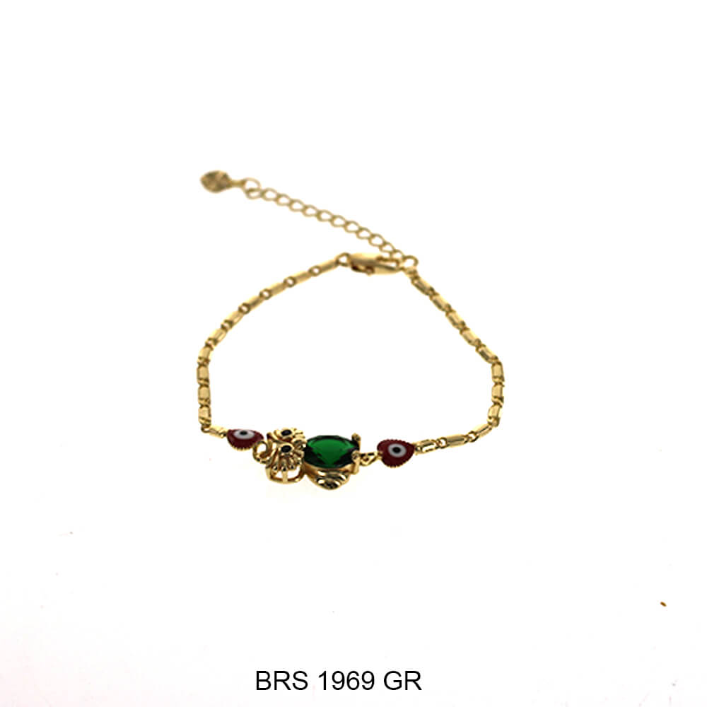 Pulsera Búho Con Ojo Malvado BRS 1969 GR