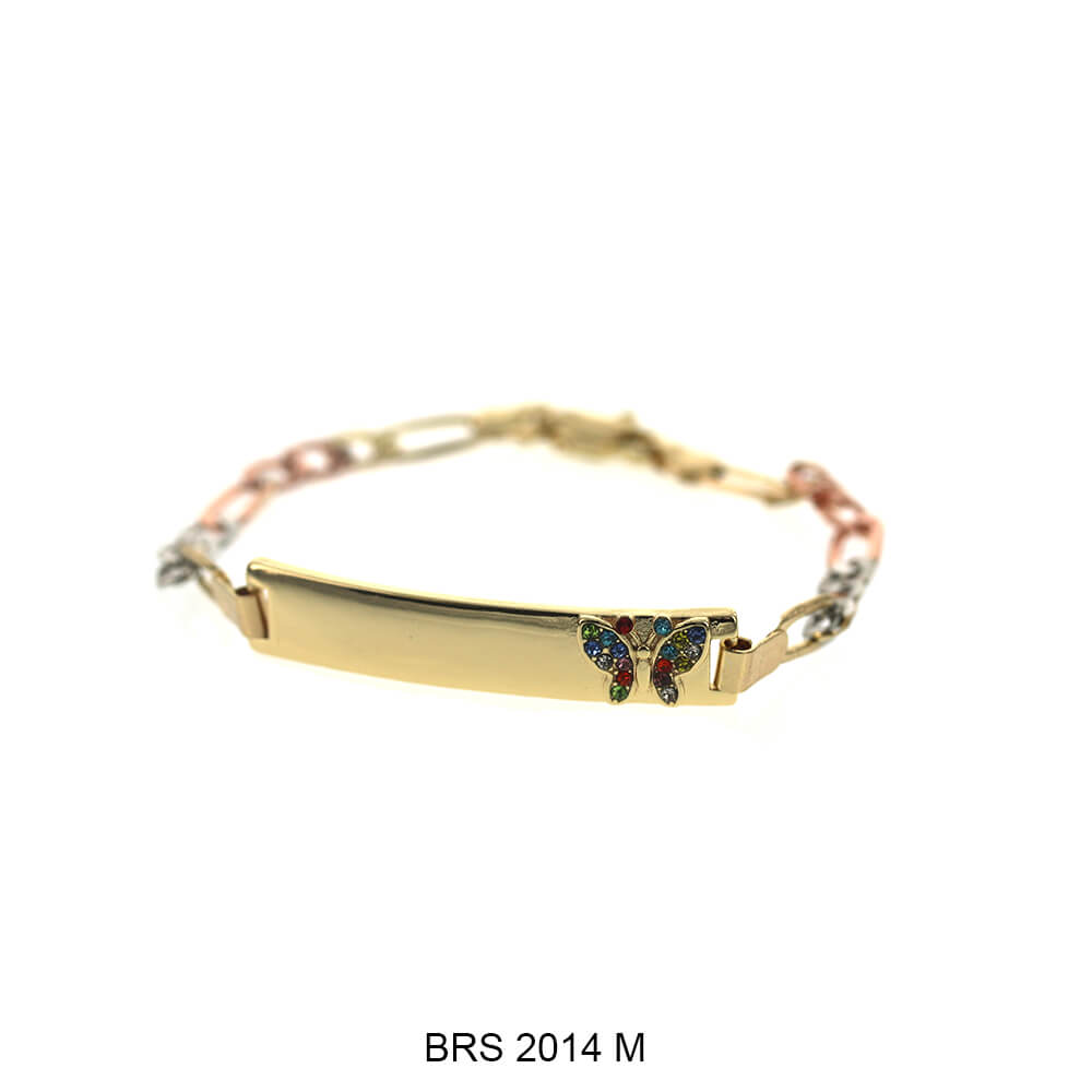 Pulsera Mariposa Tres Tonos BRS 2014 M