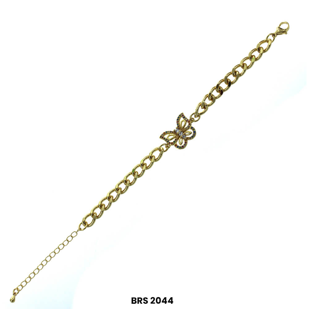 Butterfly Chain Adjustable Bracelet BRS 2044