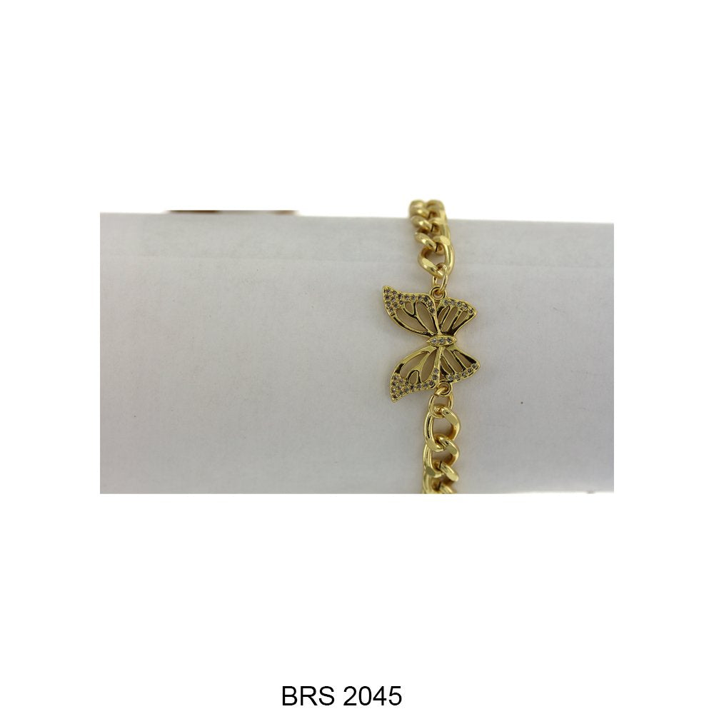 Butterfly Chain Adjustable Bracelet BRS 2045