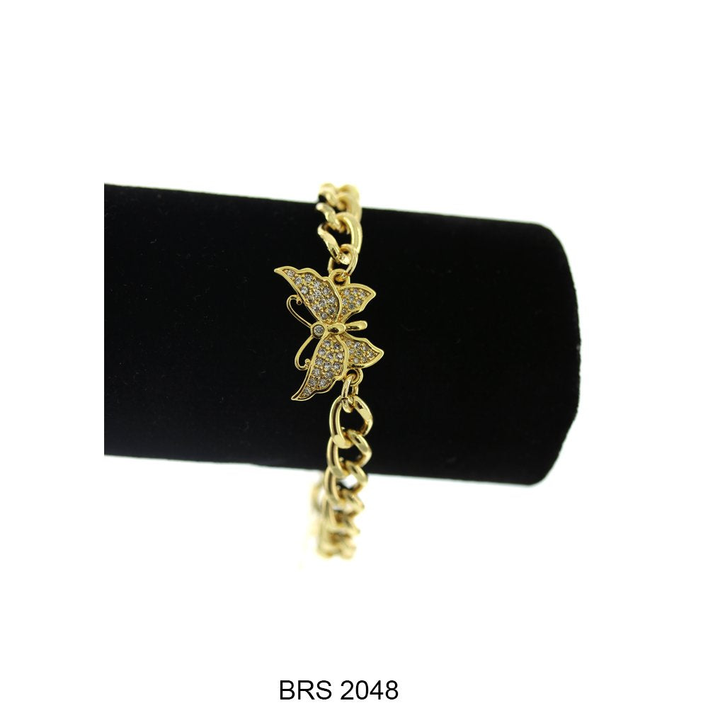 Pulsera Ajustable Cadena Mariposa BRS 2048