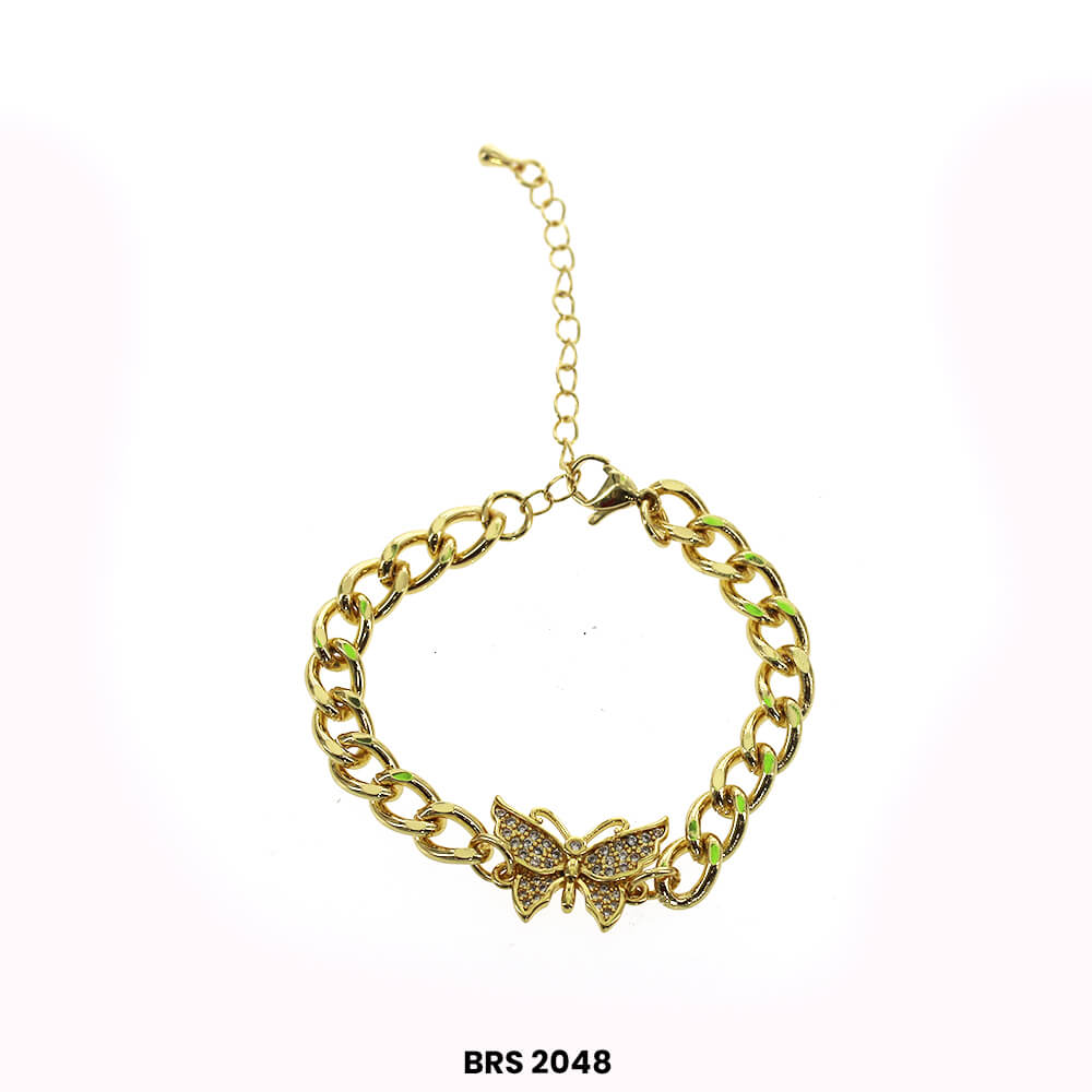 Pulsera Ajustable Cadena Mariposa BRS 2048