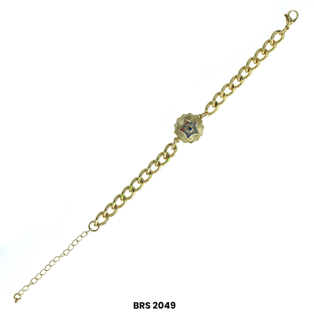 Pulsera Cadena Estrella Ajustable BRS 2049