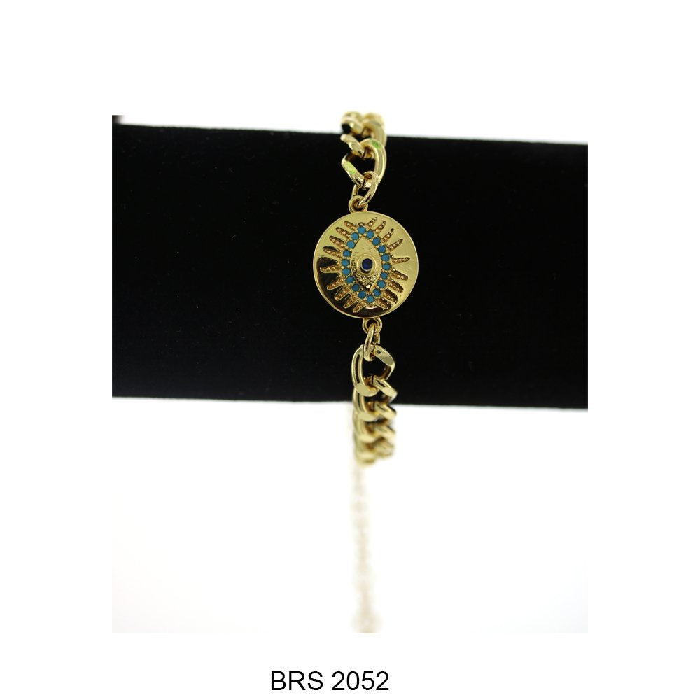 Pulsera Ajustable Cadena Mal de Ojo BRS 2052