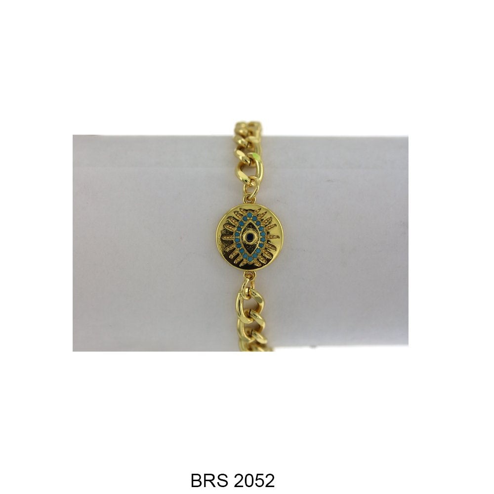 Pulsera Ajustable Cadena Mal de Ojo BRS 2052