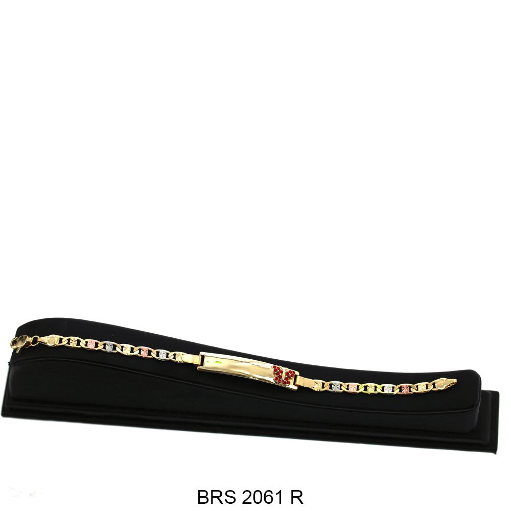 Pulsera Mariposa Tricolor BRS 2061 R