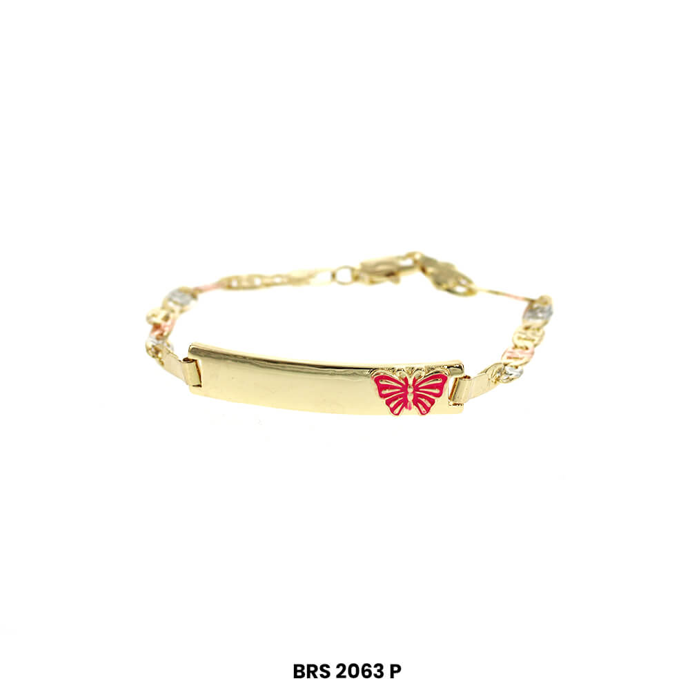 Pulsera Mariposa Tricolor BRS 2063 P