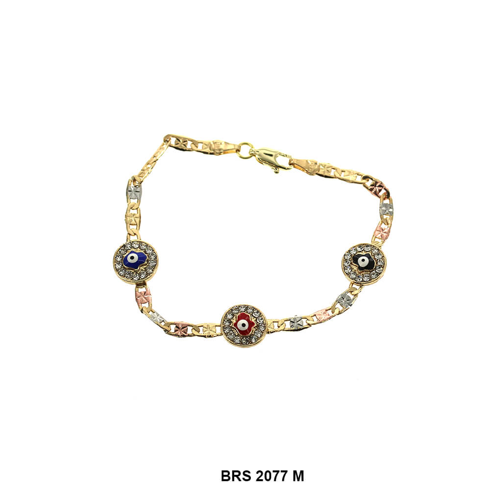 Pulsera Evil Eye Tricolor BRS 2077 M