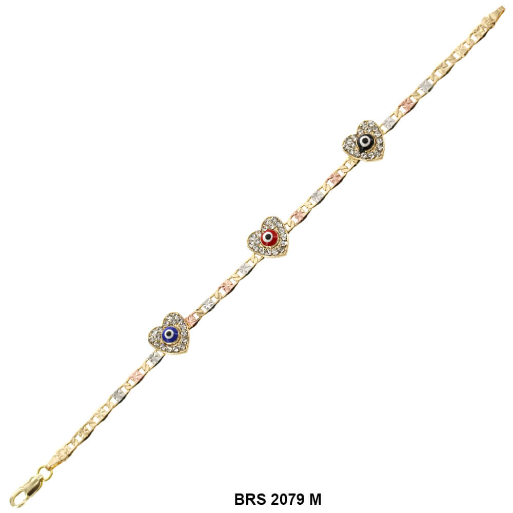 Pulsera Evil Eye Tricolor BRS 2079 M