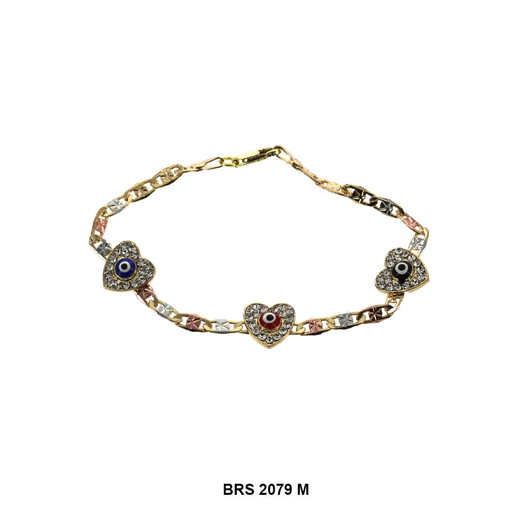 Pulsera Evil Eye Tricolor BRS 2079 M