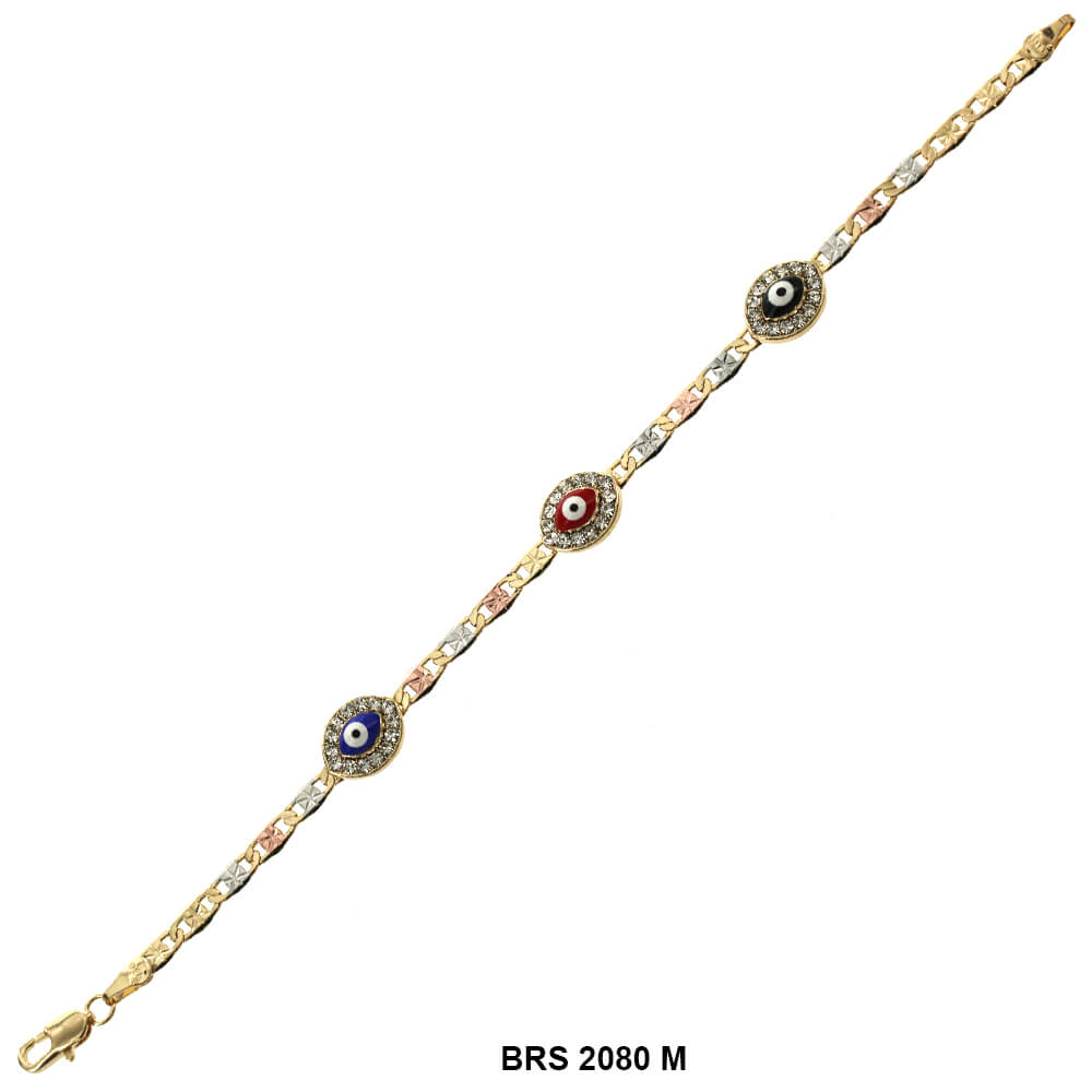 Pulsera Evil Eye Tricolor BRS 2080 M