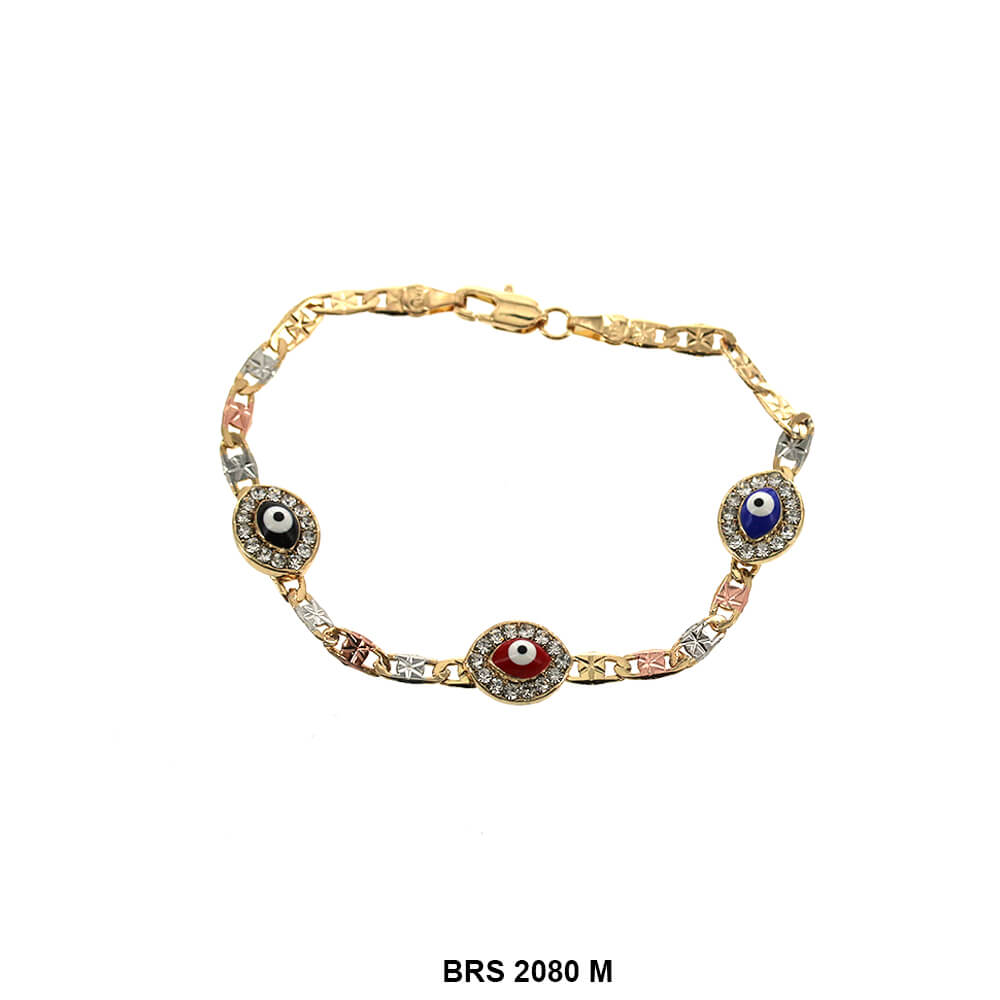 Pulsera Evil Eye Tricolor BRS 2080 M