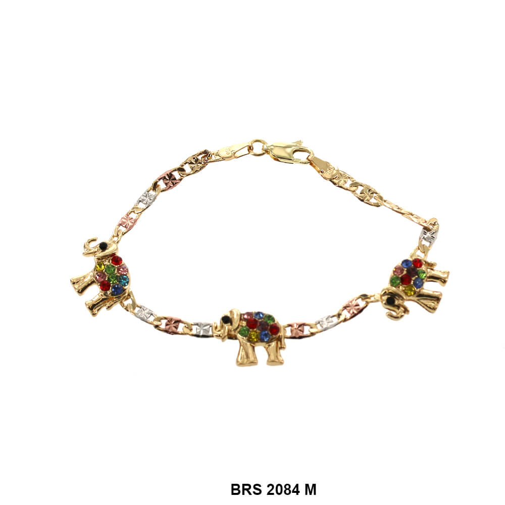 Pulsera Elefante Tricolor BRS 2084 M