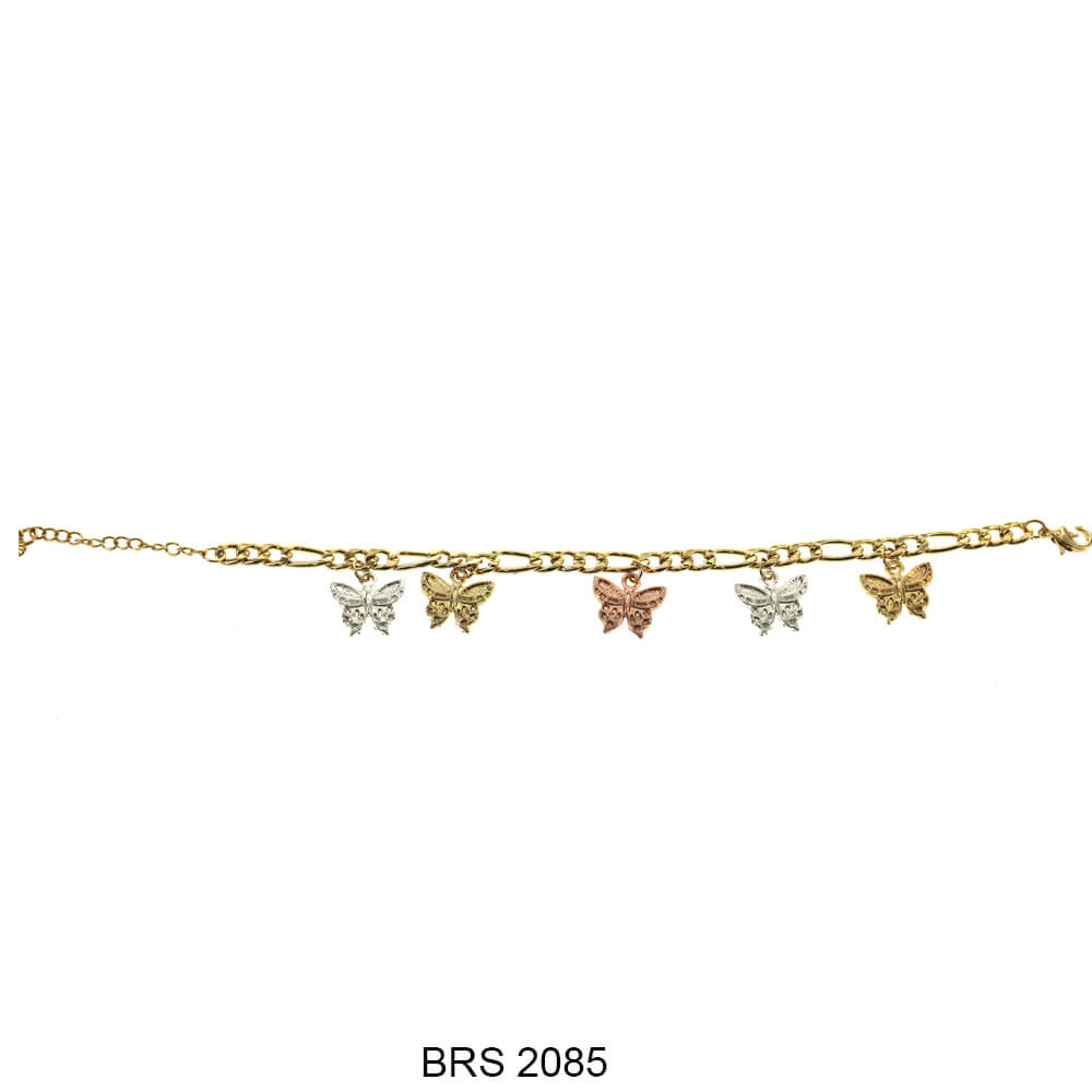 Pulsera Figaro Mariposa BRS 2085