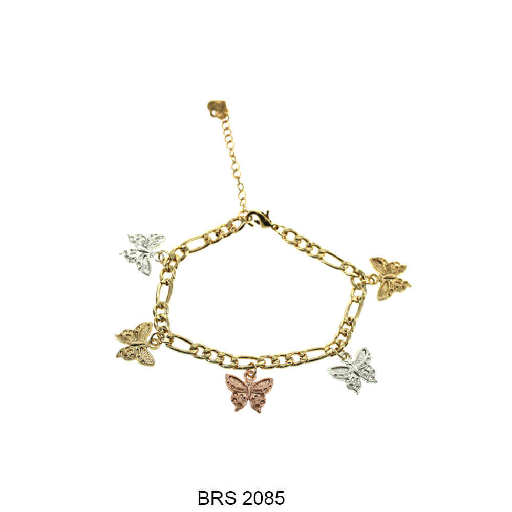 Pulsera Figaro Mariposa BRS 2085