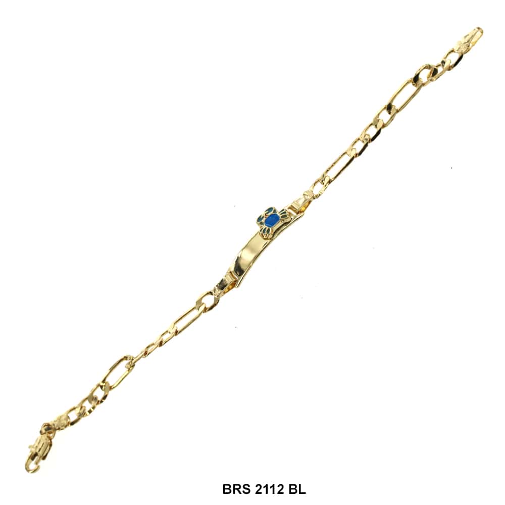 Pulsera Kids ID Figaro BRS 2112 BL